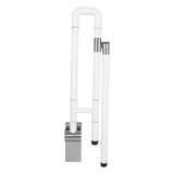 Toilet Grab Bar,Handicap Grab Bars,Foldable Drop down Toilet Rails,Seat Support Aid Assist Rail,Non-slip Toilet Bar
