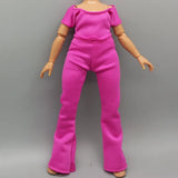 Kids Fancy 28CM 11In High School Doll Clothes Accessories DIY Clothing Trousers Yoga Set For Dolls Girls Birthday Gift