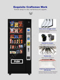 Snack and  Beverages Refrigerated  Automatic Vending Machines for Retail Items Vending Machines