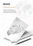 LIGE Fashion Business Watch Men Square Sport Waterproof Watches For Men Top Brand Luxury Military Quartz Chronograph Wristwatch