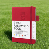 Password Book with Alphabetical tabs. Hardcover Password Keeper Notebook for Seniors, Internet Password Logbook Journal, Address