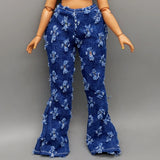 Kids Fancy 28CM 11In High School Doll Clothes Accessories DIY Clothing Trousers Yoga Set For Dolls Girls Birthday Gift