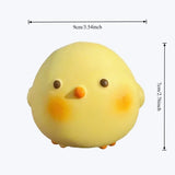 Super Soft Cute Chick Fidgets Toys Squishy Kawaii Animals Squeeze Toy Stress Relief Toy for Anxiety ADHD Gift for Adults Gifts