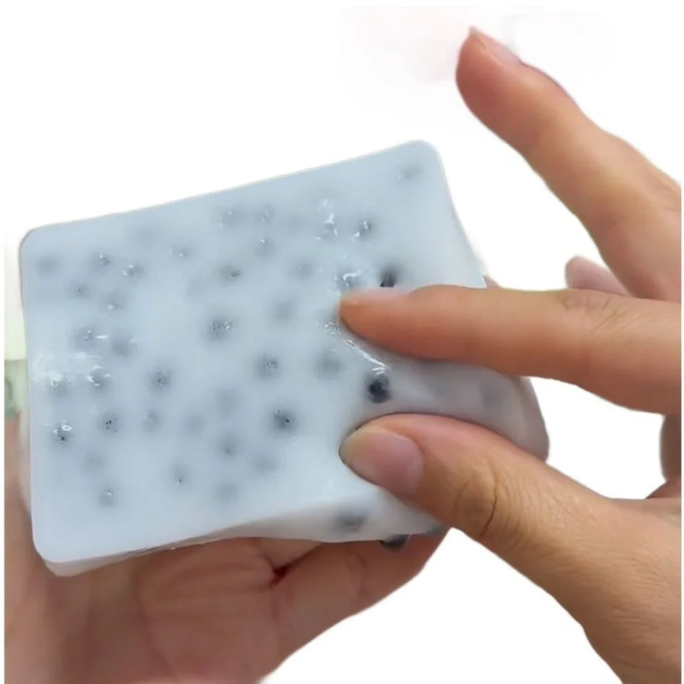 Stress Relief Pimple Popping Toy Tofu Style Squishy Fidget Sensory Game Anxiety Relief Fun Squeeze Toy for Kids Adults Gift