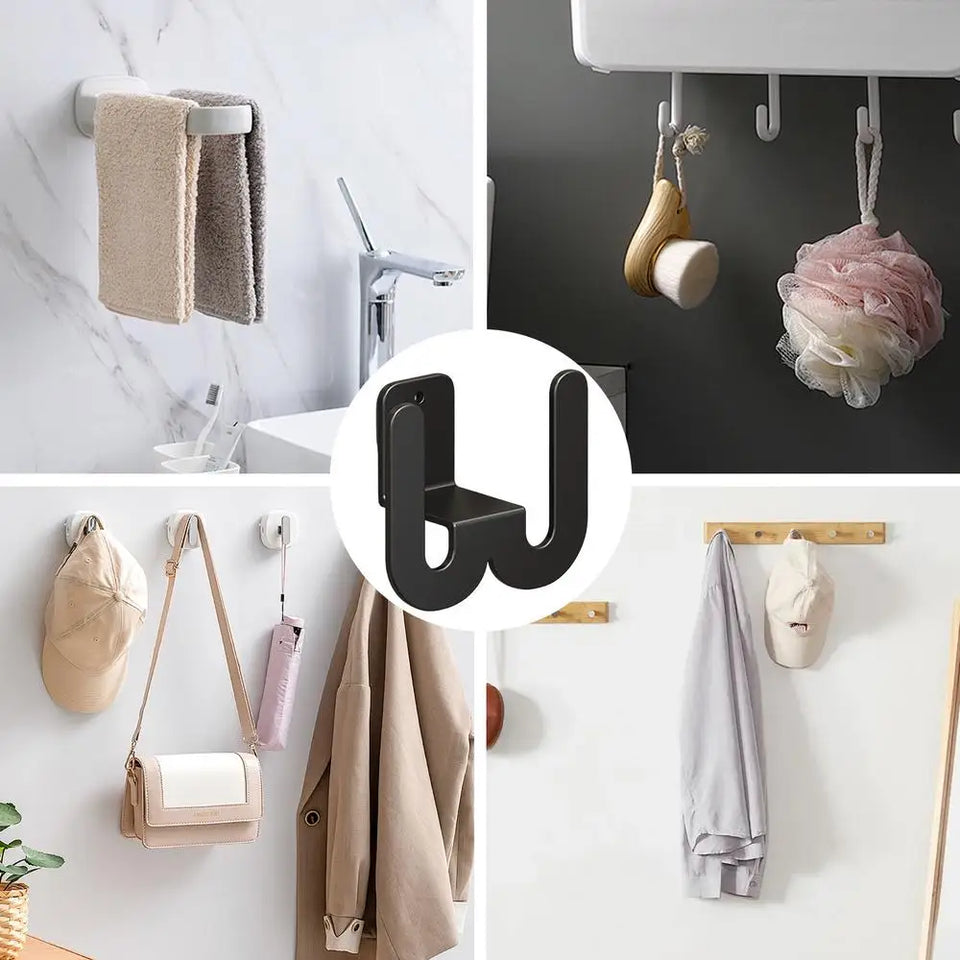 Wall Mounted Shoe Rack Slipper Storage Organizer Hanger Simple Design Door Slipper Hanger For Living Room Foyer Bathroom Hallway