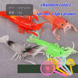 Children's 10Pcs/Set Kawaii Simulation Rubber Goldfish Baby Bath Water Play Games Toys for Kids Toddlers Bathing Shower Gifts