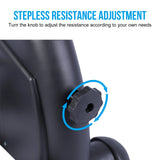 Stepper Exercise Bike LCD Screen Portable Multi-Function Foot Pedal Exerciser Peddler for Leg Arm and Knee Trainer Home Office