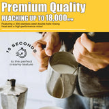 1-Pack Handheld Electric Milk Frother 4 Colors | Drink Mixer & Egg Beater for Coffee, Latte Cappuccino Portable Kitchen Gadget