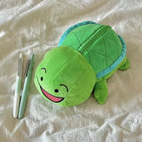 1Pcs Creative Sea Otter Plush Doll Pencil Case Ins High-attractive Pen Holder Cute Pencil Pouch Bag School Supplies Stationery