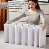 Shoe Rack Clear Shoe Storage Organizer Foldable Clear Stackable Box for Bedroom Hallway Home Dormitory Boot Workplace Sneaker