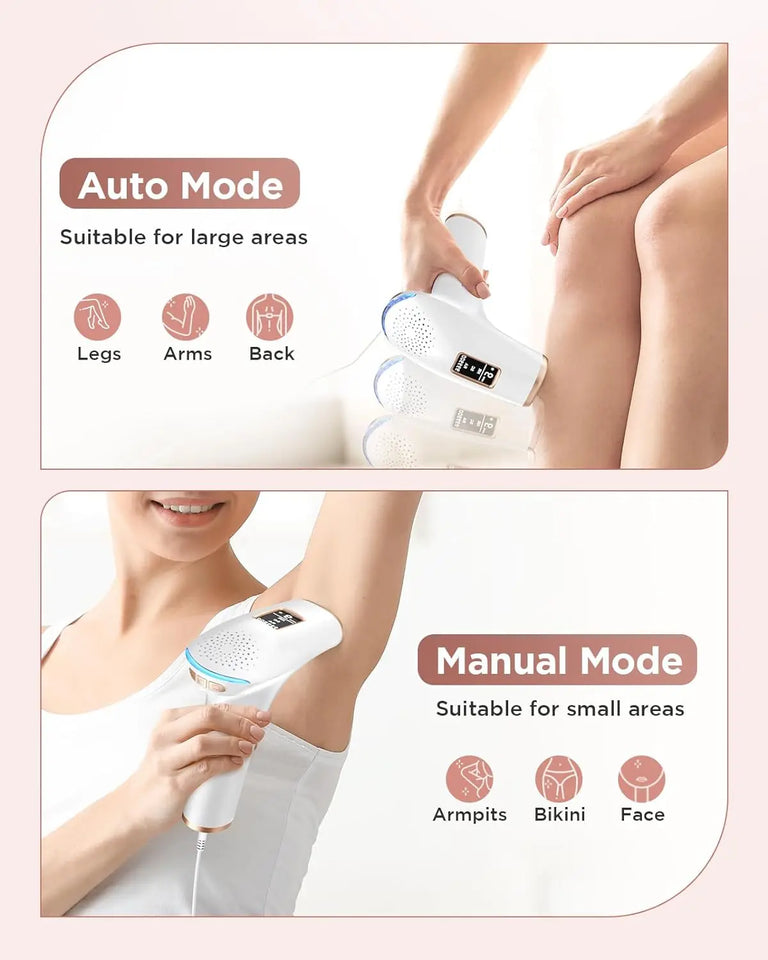 999900 Flashes IPL Hair Removal Safe Permanent Painless Epilator Face Body Arms Leg Whole Body Treament For Men Women Home Use