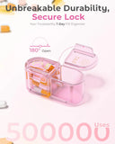 Pill Organizer, Pill Box 7 Day Am & Pm Pill Organizer 7 Days,Weekly Pill Case 2 Times a Day,Medicine Organizer for Travel