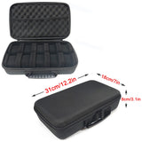 8 Slot Watch Box Sponge Watch Storage Organizer Protective Safety Canvas Shockproof EVA Storage Case for Most Watches
