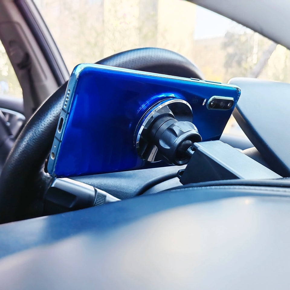 For Jaguar XE 2015 2016 2017-2021 Magnetic Car Phone Holder Magnet Mount Wireless Charging Phone Stand Customized Bracket Base