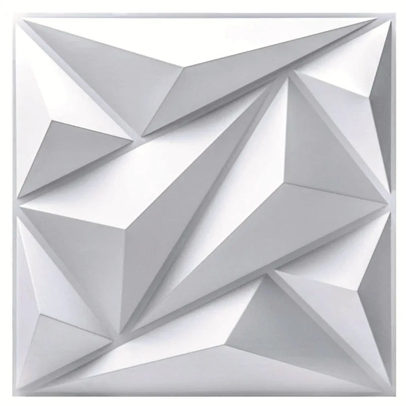 10pcs 30x30cm 3D Art Wall Panel background wall decoration exterior 3D wallpaper suitable for room bathroom ceiling hotel office