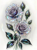 Huacan Rose Flower Carve Diamond Painting New Arrivals 2025 Full Square Round Drill Diamond Mosaic Rhinestone Pictures