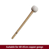 Professional Gong Hammer Handmade Gongs Hammer Percussion Musical Instrument Accessories Copper Gong Specific Wooden Mallet