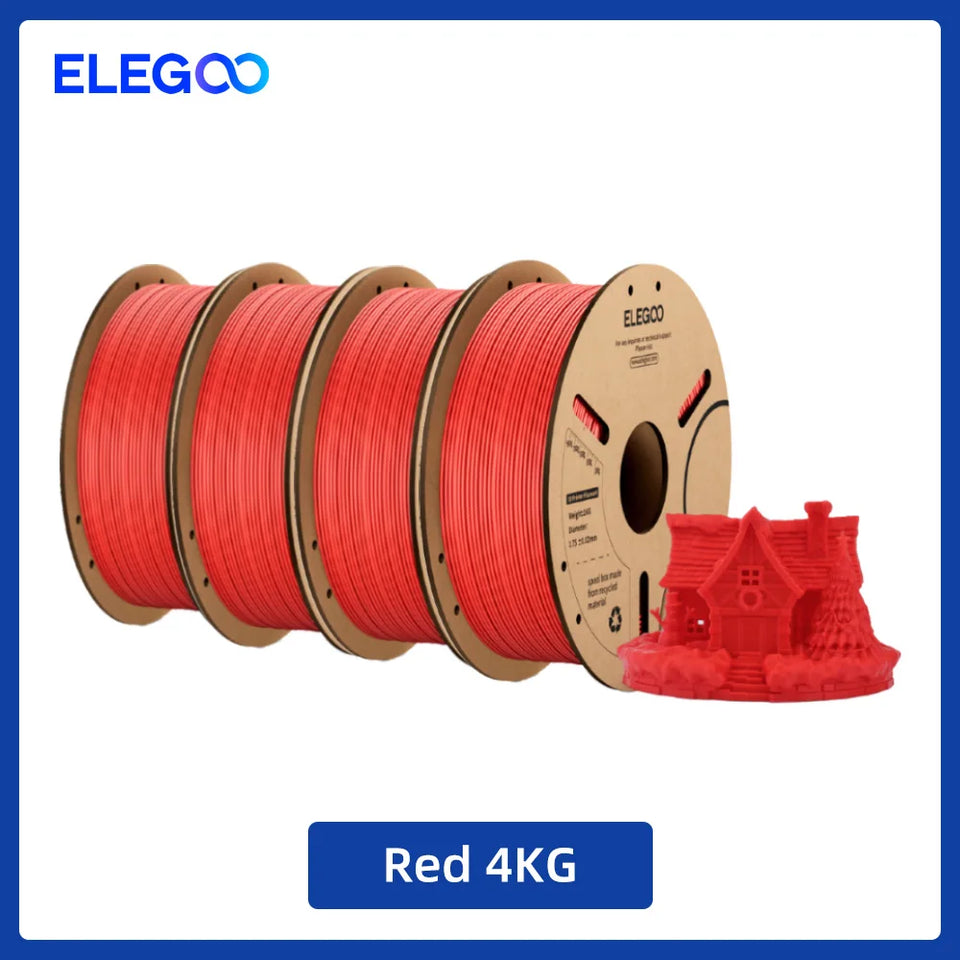 ELEGOO PLA Filament 10KG 1.75mm Plastic 3D PLA for 3D Printer Filament for FDM 3D Printer Elegoo