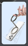 Double Sided Magnetic Phone Ring Holder Kickstand Magnet Grip for MagSafe For iPhone 16 15 14 Android Gym Car Holder Phone Stand