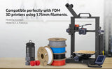 ELEGOO 2KG/4KG/5KG/10KG 1.75mm PLA Filament Plastic 3D PLA for EU US