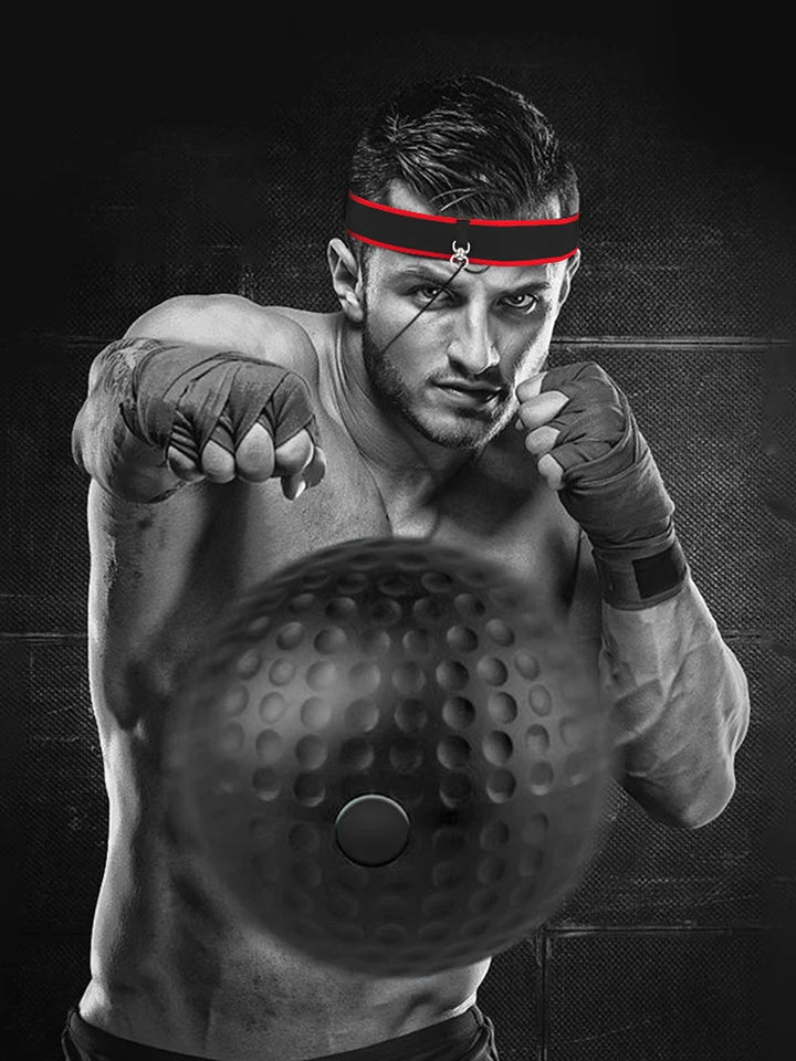 Boxing Training Ball Boxing Ball MMA Gear Improve Speed with Adjustable Headband Kids Boxing Equipment Great for Reflex Accuracy