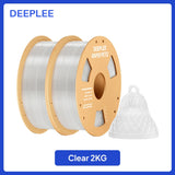 DEEPLEE Rapid PETG Filament 1.75mm 1KG 3d printing materials PETG Black Filament 1kg Fits for Most FDM 3D Printers DEEPLEE