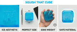 Nice Cube Stress Relief Toy | Super Solid Squish Sensory Fidget | Slow Rising Ice Cube Anxiety Relief
