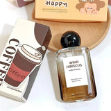 Black Coffee Musk Vanilla Perfume Spray,Amber Rose Floral Gourmand Fragrance Women Scent,Warm Fresh Eau De Parfum,Long Lasting
