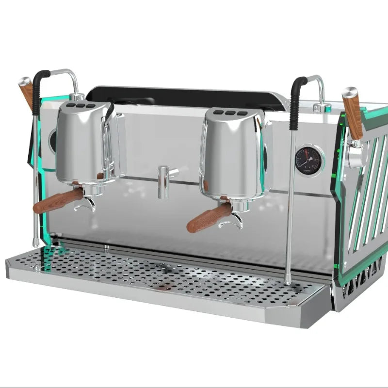 Coffee maker stainless steel commercial coffee machine with fully automatic concentration