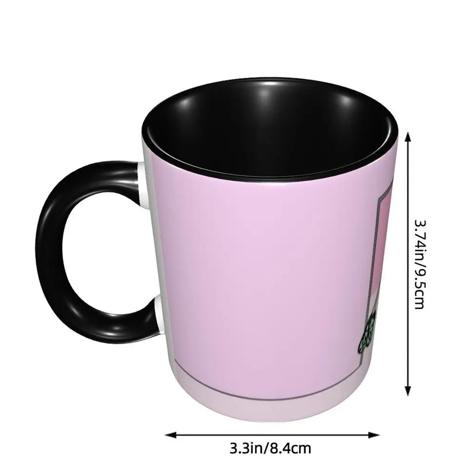 Pink Doctor Nurse Coffee Mugs DIY Customized Enfermera En Apuros Ceramic Milk Tea Mug Cup