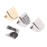 10PCS Metal Shoelaces Tips Head No Tie Shoelaces Metal Lace Lock DIY Sneaker Kits