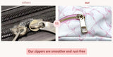 2PCS/SET Trendy Flower Bow Printing School Bag Lunch Bag Large Capacity Nylon Backpack Cute Students Insulation Ice Bento Box