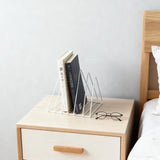 Desktop Bookshelf Wrought Iron Shelf Metal Table Simple Storage Shelf