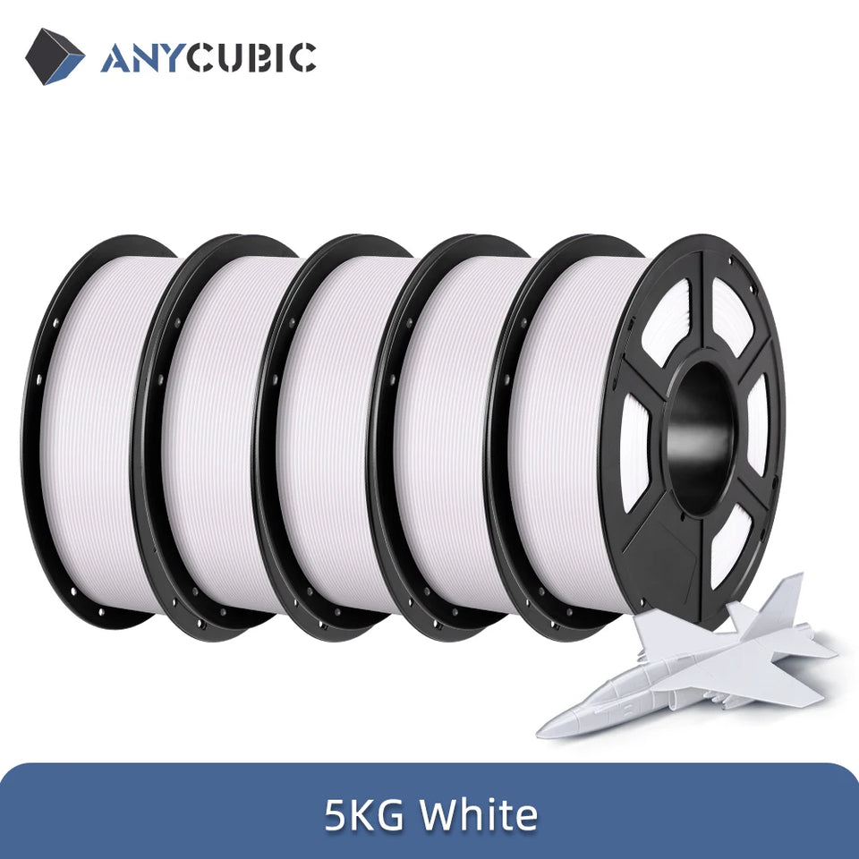 ANYCUBIC PLA 3D Filament For FDM 3D Printer 1.75mm Eco-friendly 3D Printing Material Failment For Kobra S1C 5KG EU US Warehouse