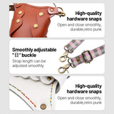 Fenice scissors storage bag,hold 8 scissors, 8 paintings, 6 colors cowhide,waist bag, pet beautician, barber's special waist bag