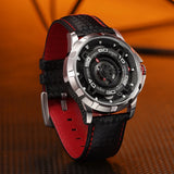 BERNY Automatic Skeleton Watch For Men 3D Dial 5ATM Luminous Sapphire 316L Steel MIYOTA 82S0 Mechanical Top Luxury Men's Watches