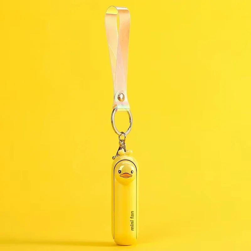 Cute Mini Fan Portable Hand Fold Bedside Office USB Charge Battery Table Desk Cooling USB Cooling Folding Handheld Fan