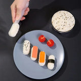 DIY Hand Held PP Material Sushi Mold Single Warship Rice Ball Tool Commercial Baby Japanese Cuisine Making