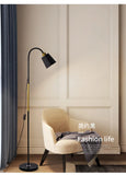 Floor Lamp Simple Floor Lamp Floor Light Wrought Iron LED Standing Lamp Adjustable Lamp Head Standing Reading Light for Living R