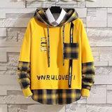 Top White Sports Suits Alphabet Pants Sets Sweatshirt Men's Clothing Plaid T Shirt Man Original Sweatpants Tracksuit Brands Xl