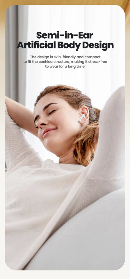 Toocki TWS Wireless Bluetooth Earphones 5.3 IPX4 Waterproof Headset 12M Transmission Distance Long Standby Earbuds Headphones
