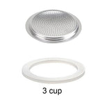 Coffee Rubber Sealing Ring Gasket Washer Gasket Replacenent Cups Rings For Moka Pot Espresso Coffee Makers Kitchen Supplies
