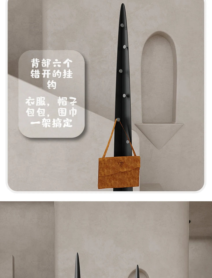 Closet Balcony Clothes Rack Indoor Minimalist Entrance Design Clothes Rack Bedroom Space Saving Porte Manteau Home Furniture