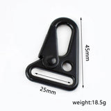 5/10Pcs 20/25/32/38mm Metal Buckle Bag Strap Lobster Clasp Backpack Webbing Dog Collar Trigger Snap Hook DIY Hardware Accessory