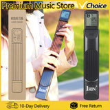 Pocket Guitar Chord Trainer Guitar Practice Tool with Screen 6 Frets Guitar Finger Trainer for Guitar Beginner Study Exercises