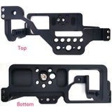 Topcine Camera Cage for Panasonic GH5 GH5S GH5II Camera Cage with Cold Shoe Mount Arri 3/8 Hole Arca Quick Release Rail