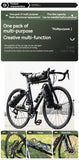 ENLEE Bicycle Multifunctional Front Fork Bag Outdoor Waterproof Bag 5L Capacity Road Mountain Bike Long-Distance Travel Bag
