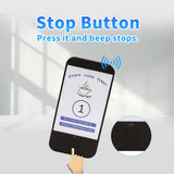 Wireless Restaurant Pager Guest Calling Paging System Waterproof Food Pager for Coffee Shop Dessert Shop Food Truck Bank