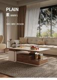 Tea Making Integration Rectangle Coffee Table Storage Fashion Living Room Center Sofa Side Table Interior Decor Items Furniture