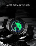 CHENXI 82442 Men's Quartz Watch Casual Outdoors Sports Watches Brand World Map Military Waterproof Men Wrist Watches Clock Gifts